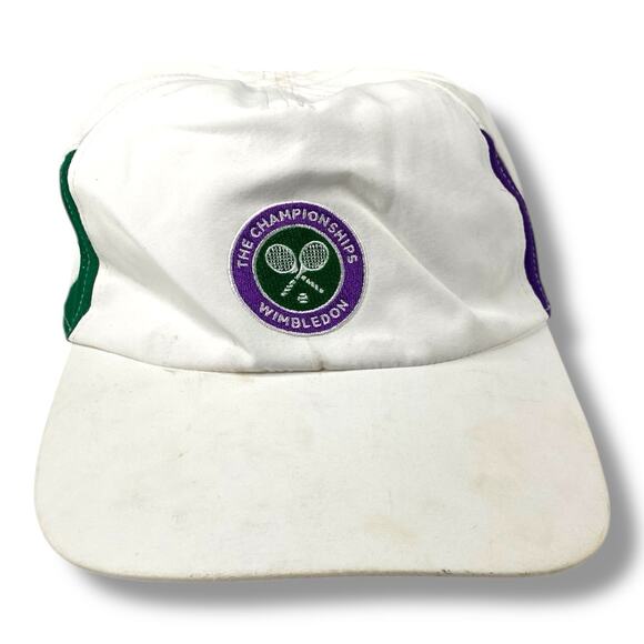 Wimbledon The Championships Tennis Hat Cap Adjustable One Size - Picture 1 of 4